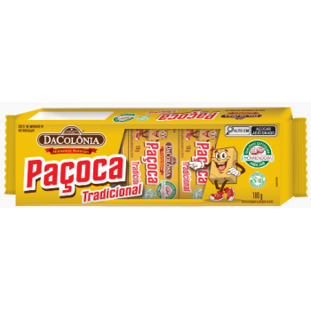 PAÇOCA DA COLONIA TRADICIONAL 180G