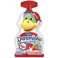 IOGURTE DANONE DANONINHO PRA LEVAR MORANGO 70G