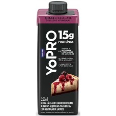 BEBIDA LACTEA DANONE YOPRO CHEESECAKE 15G PRO 250M BEBIDA LACTEA DANONE YOPRO CHEESECAKE 15G PRO 250M