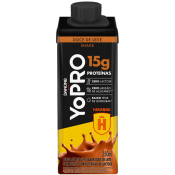 BEBIDA LACTEA DANONE YOPRO DOCE LEIT 15G PRO 250ML