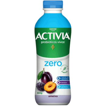 IOGURTE DANONE ACTIVIA AMEIXA ZERO 800G