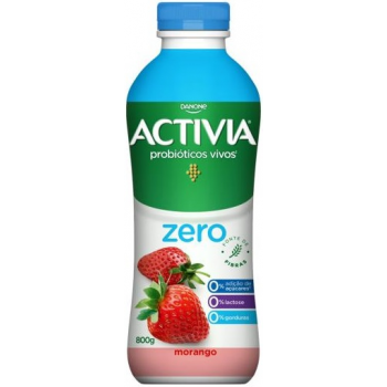 IOGURTE DANONE ACTIVIA MORANGO ZERO 800G