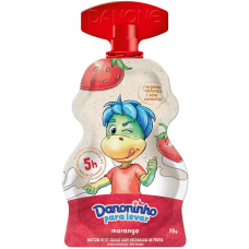 IOGURTE DANONE DANONINHO LANCHEIRA MORANGO 70G