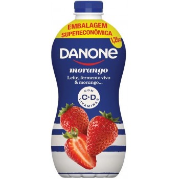 IOGURTE DANONE MORANGO 1.250 GR