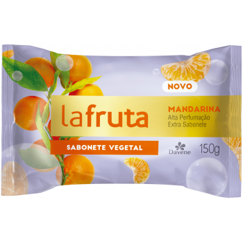 SABONETE DAVENE LAFRUTA MANDARINA 150 GR