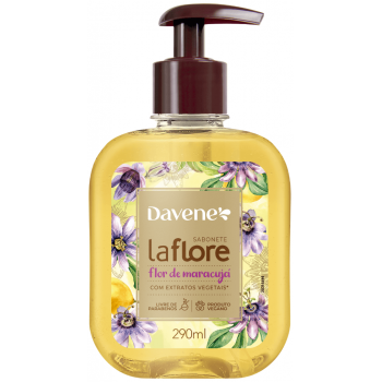 SABONETE LIQUIDO DAVENE LAFLORE MARACUJA 290 ML