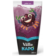 SUCO DEL VALLE KAPO UVA 200ML