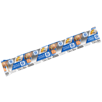 PAPEL ALUMINIO THEOTO 30CM X 7,5MT