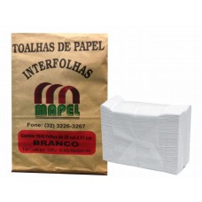 PAPEL TOALHA INTERFOLHAS MAPEL BRANCA