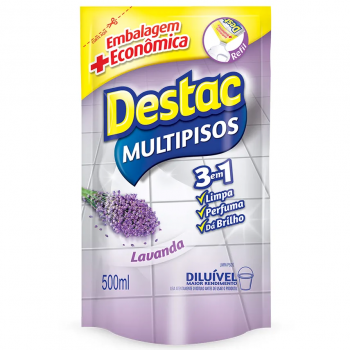 LIMPADOR DESTAC REFIL LAVANDA 500ML