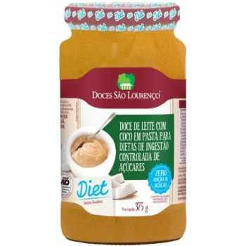 DOCE DE LEITE DIET S.LOURENCO C/COCO 375G