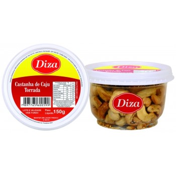 CASTANHA DE CAJU TORRADA DIZA 150G