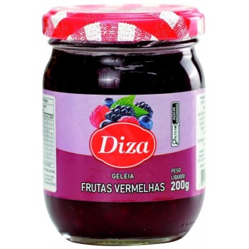 GELEIA DIZA DE FRUTAS VERMELHAS 200G