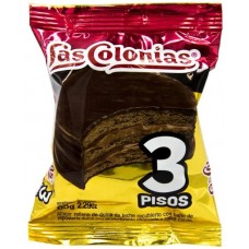 ALFAJOR LAS COLONIAS DOCE DE LEITE CHOCOLATE 65G