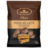 ALFAJOR NOBRE CHOCOLATE DOCE DE LEITE 50G