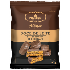 ALFAJOR NOBRE CHOCOLATE DOCE DE LEITE 50G