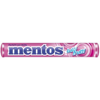 BALA MENTOS TUTTI FRUTTI 37,5G C/14 UN