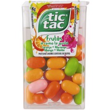 BALA TIC TAC FRUTAS 14,5G