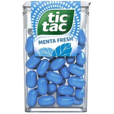BALA TIC TAC MENTA FRESH 14,5G