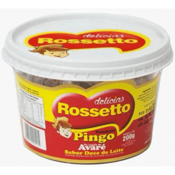 DOCE SABOR DOCE DE LEITE ROSSETTO PINGO POTE 200 G
