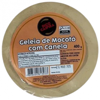 GELÉIA DE MOCOTÓ COM CANELA DICO CAIPIRA 400G 