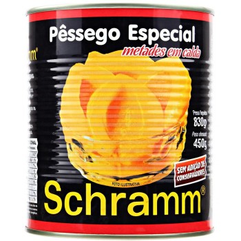 PESSEGO EM CALDA SCHRAMM 450G