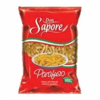 MACARRAO DON SAPORE PARAFUSO COM OVOS 500G