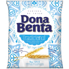 FARINHA DE TRIGO DONA BENTA TRADICIONAL 1KG