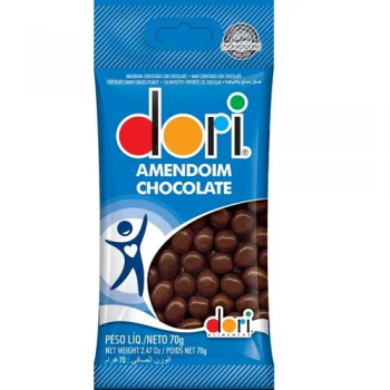 AMENDOIM DORI C/CHOCOLATE 70G