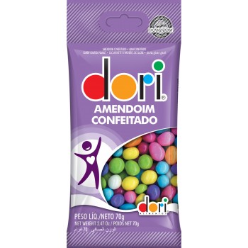 AMENDOIM DORI CONFEITADO 70G