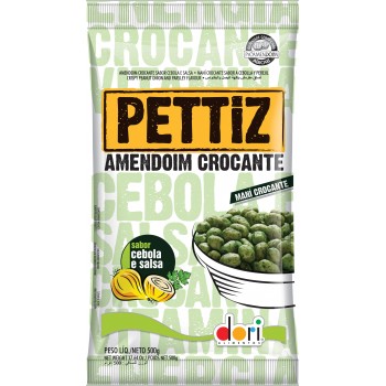 AMENDOIM DORI PETTIZ CEBOLA SALSA 500G