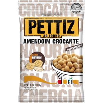 AMENDOIM DORI PETTIZ NATURAL 120 GR