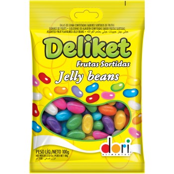 BALA DORI DELIKET FRUTAS SORTIDAS 100 GR
