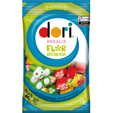BALA DORI REGALIZ FLOR RECHEADA 60G 