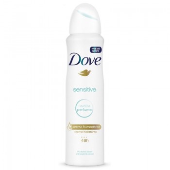 DESODORANTE DOVE AEROSOL SENSITIVE S/PERFUME 89 GR
