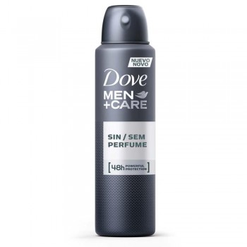 DESODORANTE DOVE MEN AEROSOL SEM PERFUME 89G