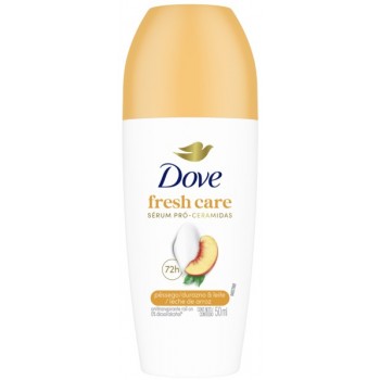 DESODORANTE DOVE ROLLON FRESH CARE PESSEGO 50ML