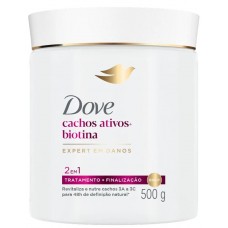 MASCARA TRATAMENTO DOVE CACHOS ATIVOS BIOTINA 500G