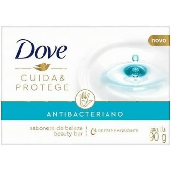 SABONETE DOVE CUIDA E PROTEGE ANTIBACTERIANO 90 GR