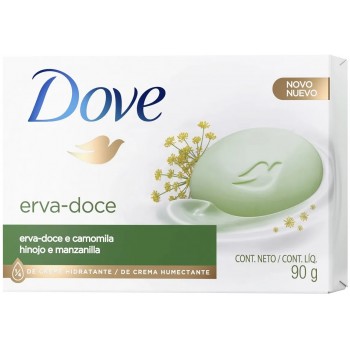 SABONETE DOVE ERVA DOCE E CAMOMILA 90 GR
