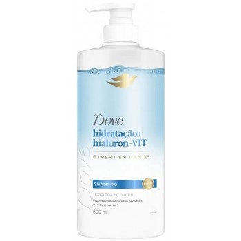 SHAMPOO DOVE HIDRATAÇÃO HIALURON VIT 600ML