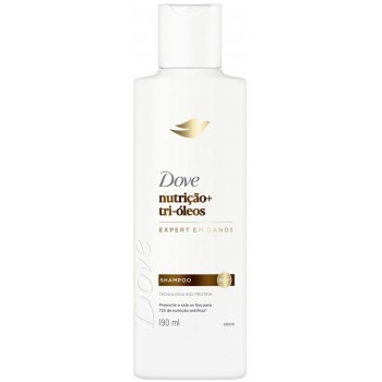 SHAMPOO DOVE NUTRIÇÃO TRI OLEOS 190ML