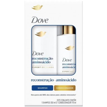 SHAMPOO DOVE RECONSTRUÇÃ 350 E CONDICIONADOR 175ML