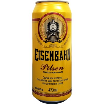 CERVEJA EISENBAHN PILSEN LATÃO 473ML 