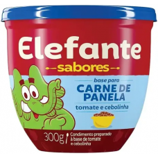 EXTRATO DE TOMATE ELEFANTE CARNE PANELA POTE 300G