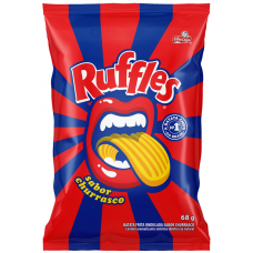 SALGADINHO ELMA CHIPS RUFFLES CHURRASCO 68G SALGADINHO ELMA CHIPS RUFFLES CHURRASCO 68G
