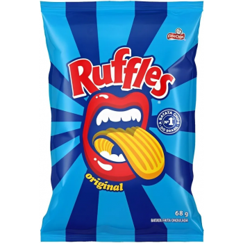 SALGADINHO ELMA CHIPS RUFFLES ORIGINAL 68G
