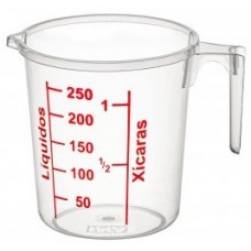 JARRA MEDIDORA PLASTICA 250 ML ERCA