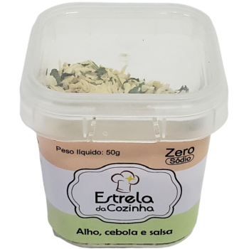 ALHO CEBOLA E SALSA ESTRELA DA COZINHA 50 GR