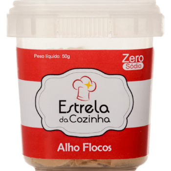 ALHO EM FLOCOS ESTRELA DA COZINHA 50G